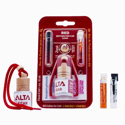 Parfum Auto Blister 6,5ml Red Parfum Personalizat Sibiu